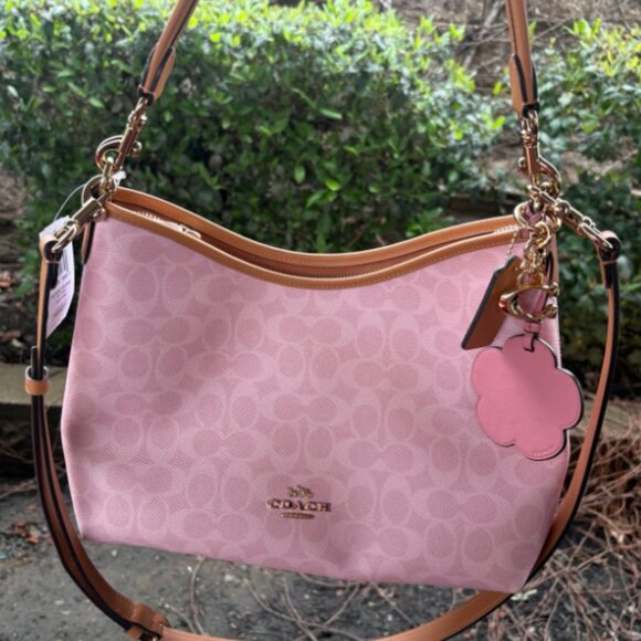 Coach Handbags - Coach Laurel Shoulder Bag In Powder Pink